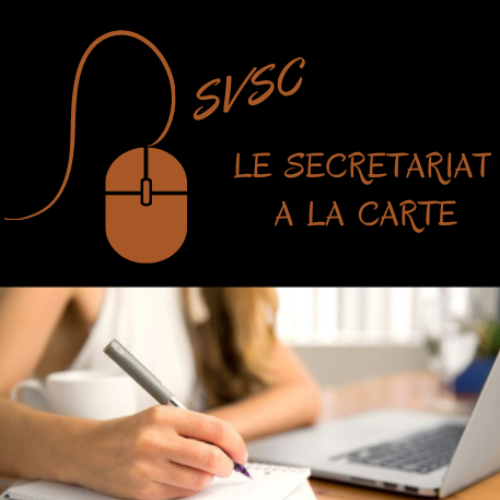 logo Svsc Le Secrétariat à La Carte, Sabrina Vincent Secrétaire Indépendante